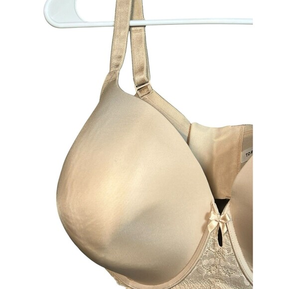 Torrid Curve Lightly Lined 42H T-Shirt Bra Soft Cup Underwire Adjustable NWT - Picture 3 of 8